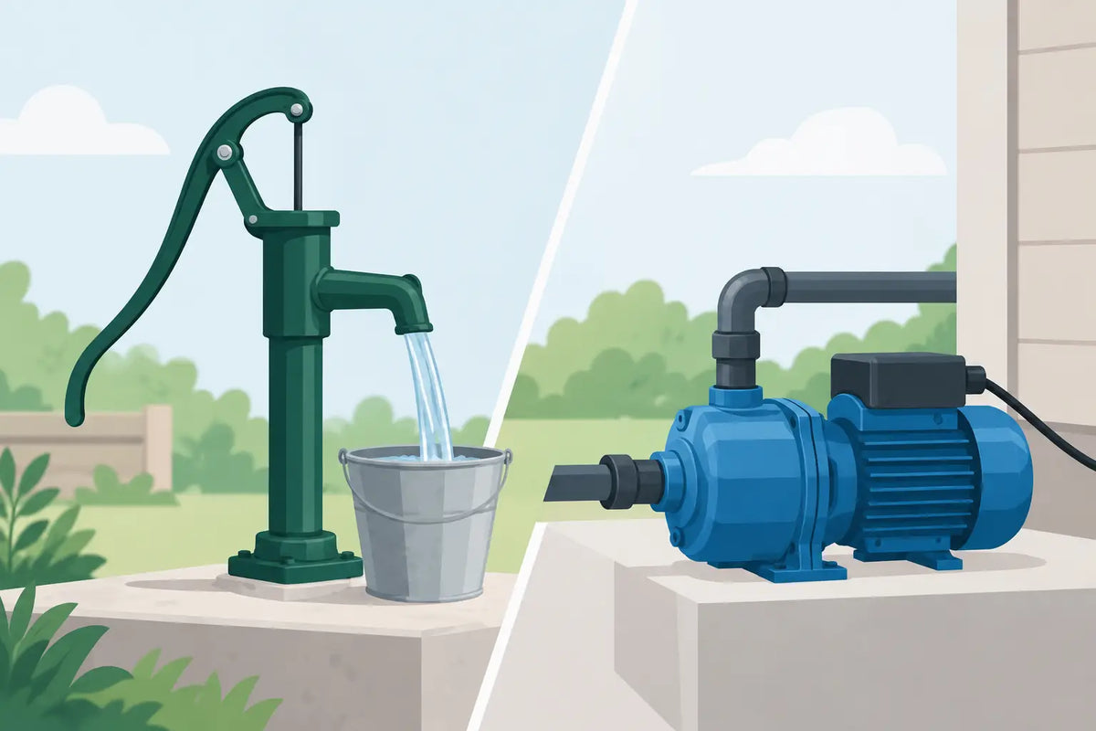 Pipkanna eller elektrisk pump - vad passar dig?
