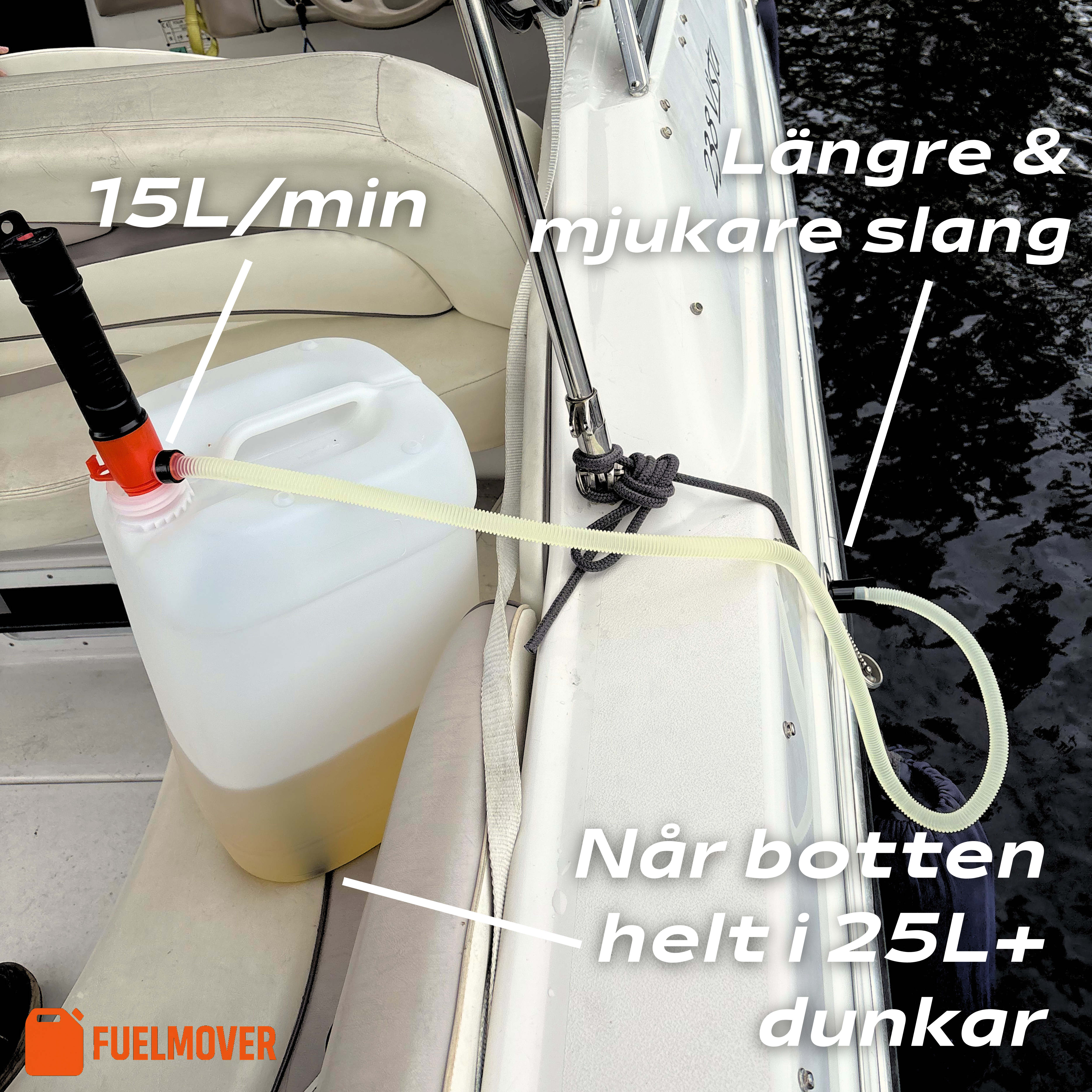 FuelMover™ Extended - Från dunkens botten till tankens topp