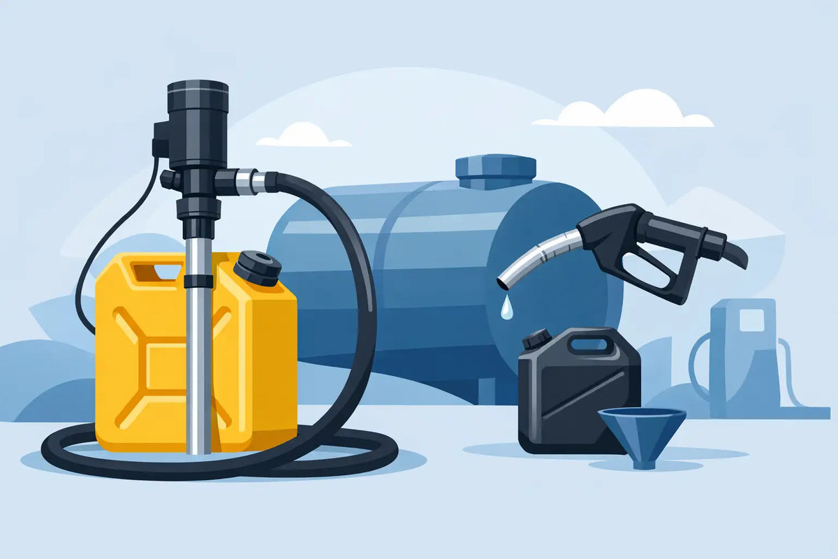 Vätskepump för diesel dunk - rätt val
