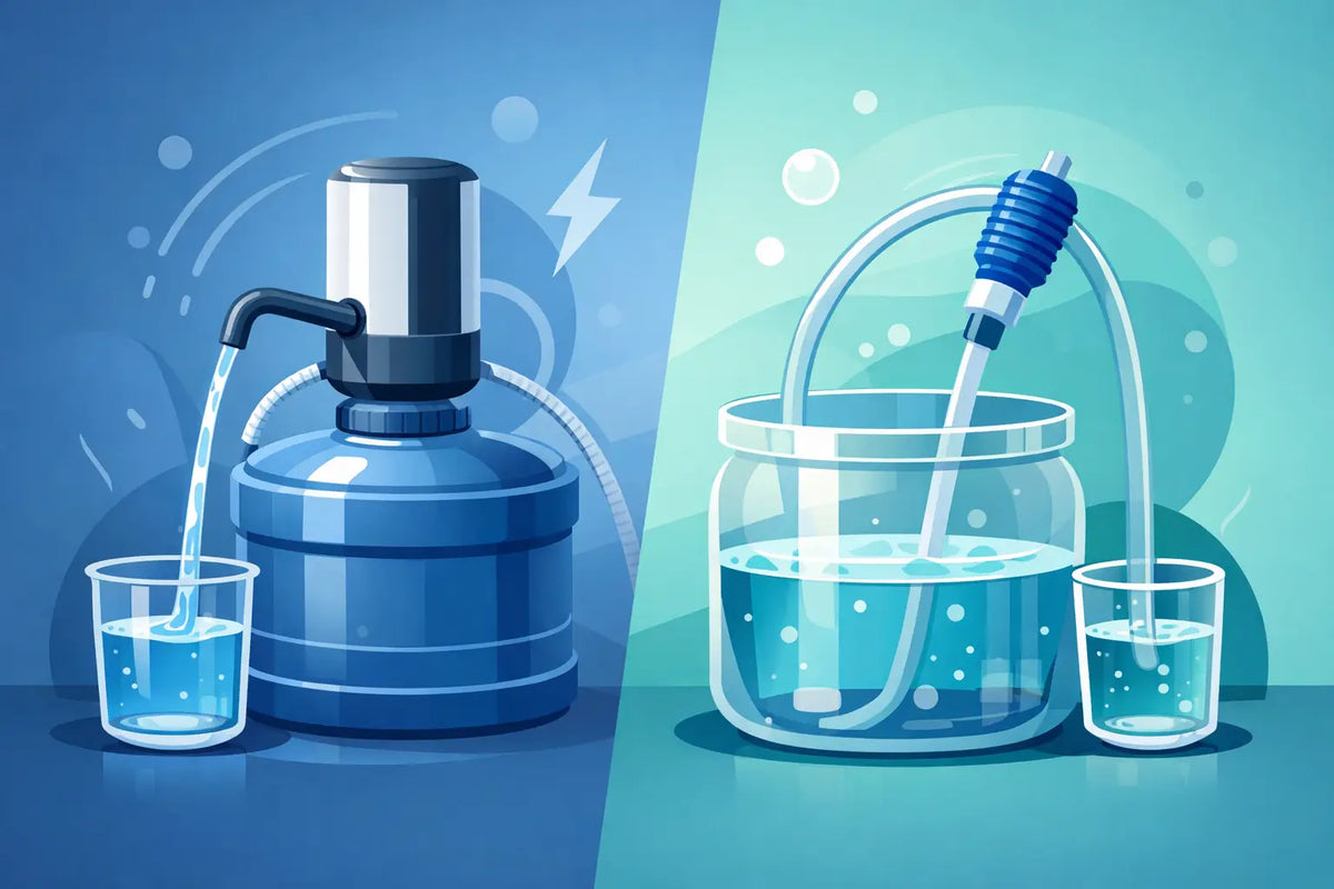 Elektrisk pump vs hävert - vilken är bäst?