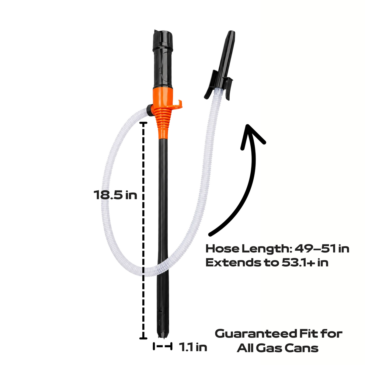 FuelMover™ Extended – Reach the Bottom of Your Gas Can