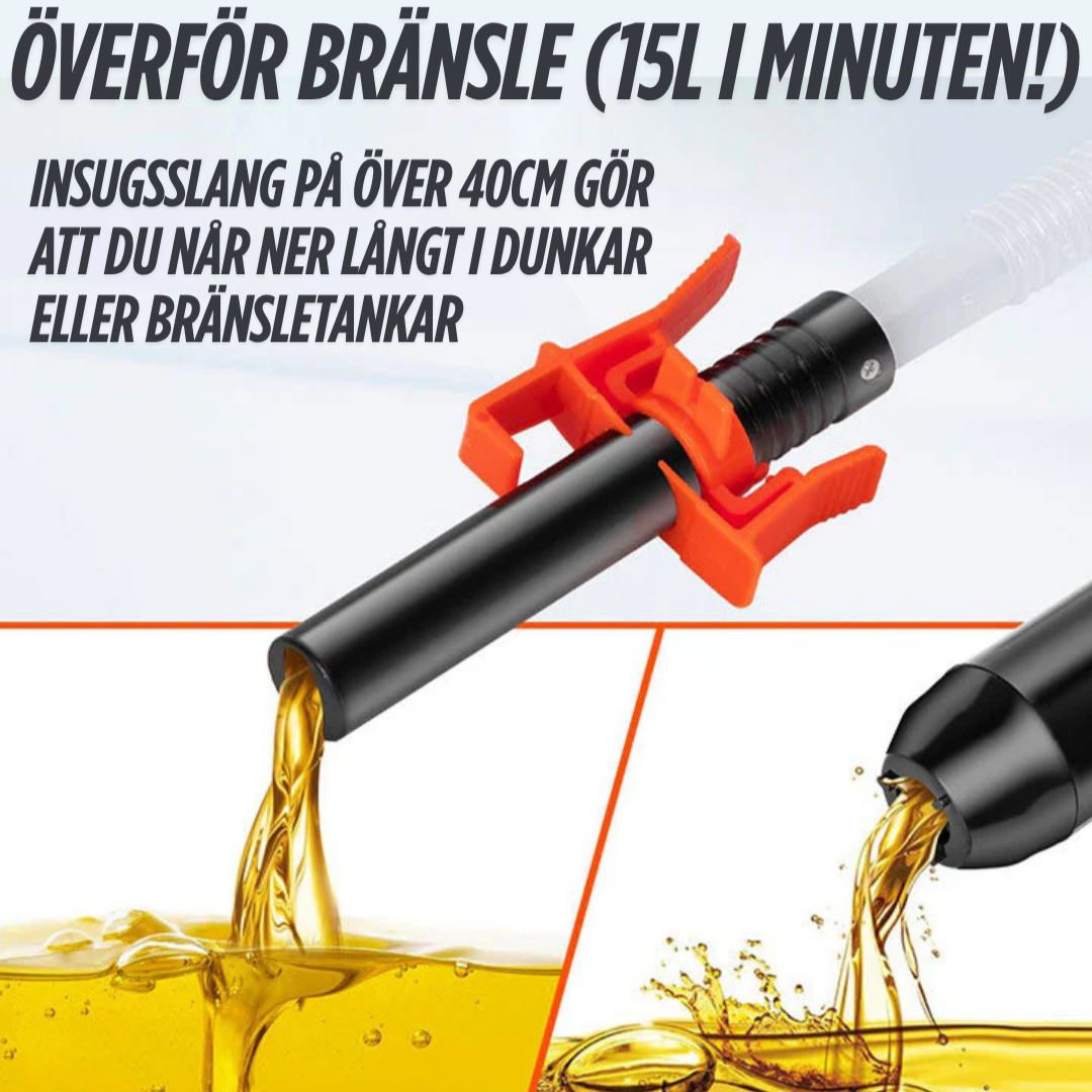 FuelMover™ - Tanka mängder utan att lyfta en dunk