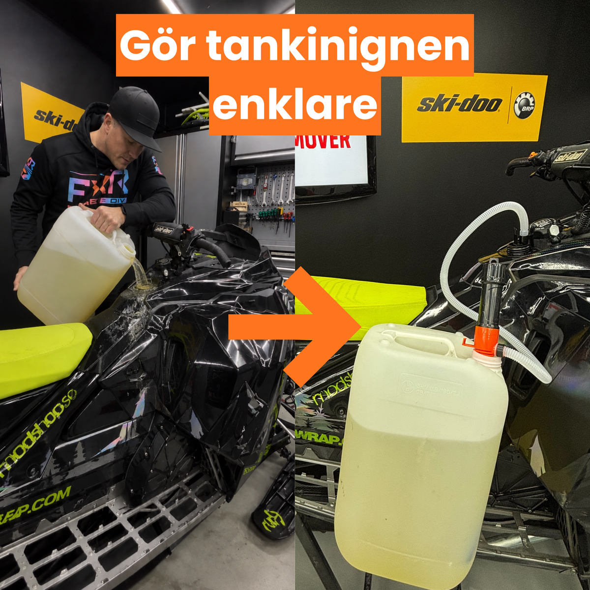 FuelMover™ Julpaketet – Alla pumpar + Recharge-batteriet