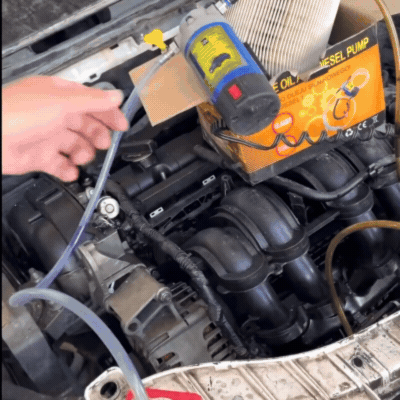 FuelMover™ OilTransfer - Serva bilen utan oljekladdet!